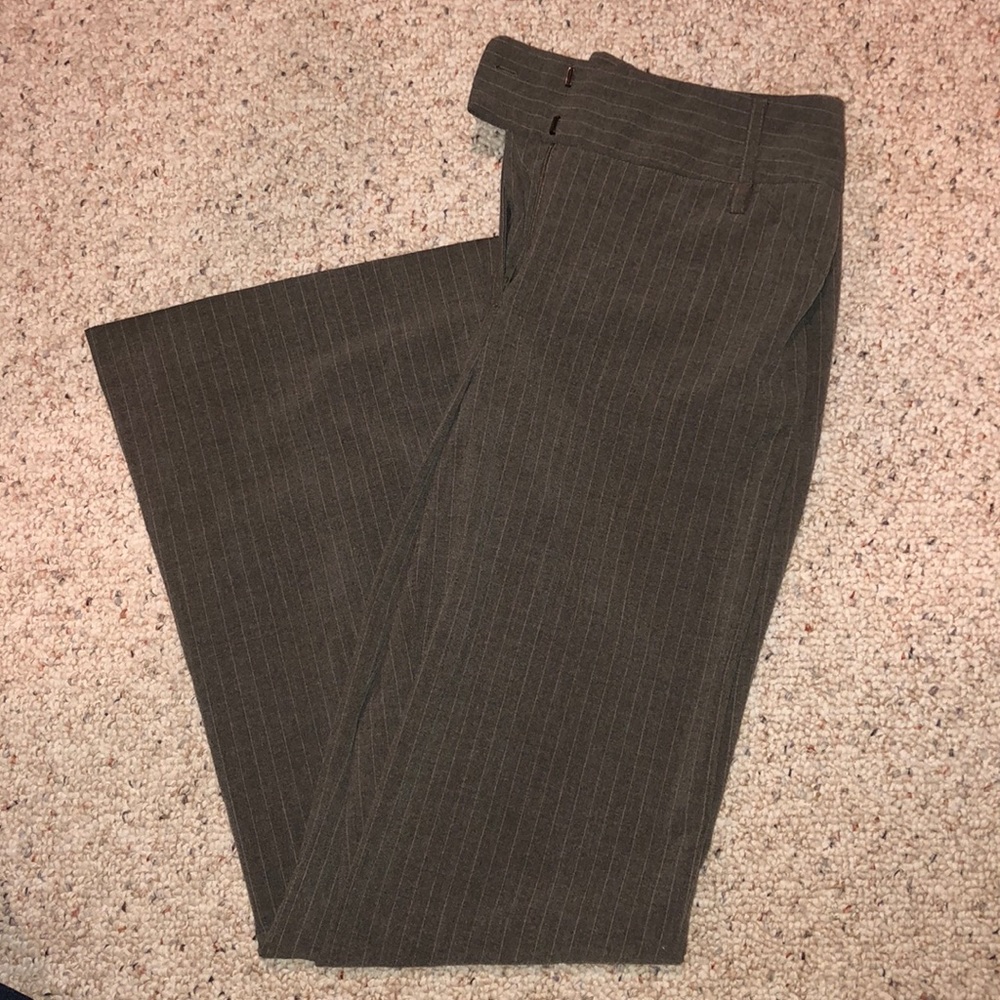 Women’s pinstripe dress pants